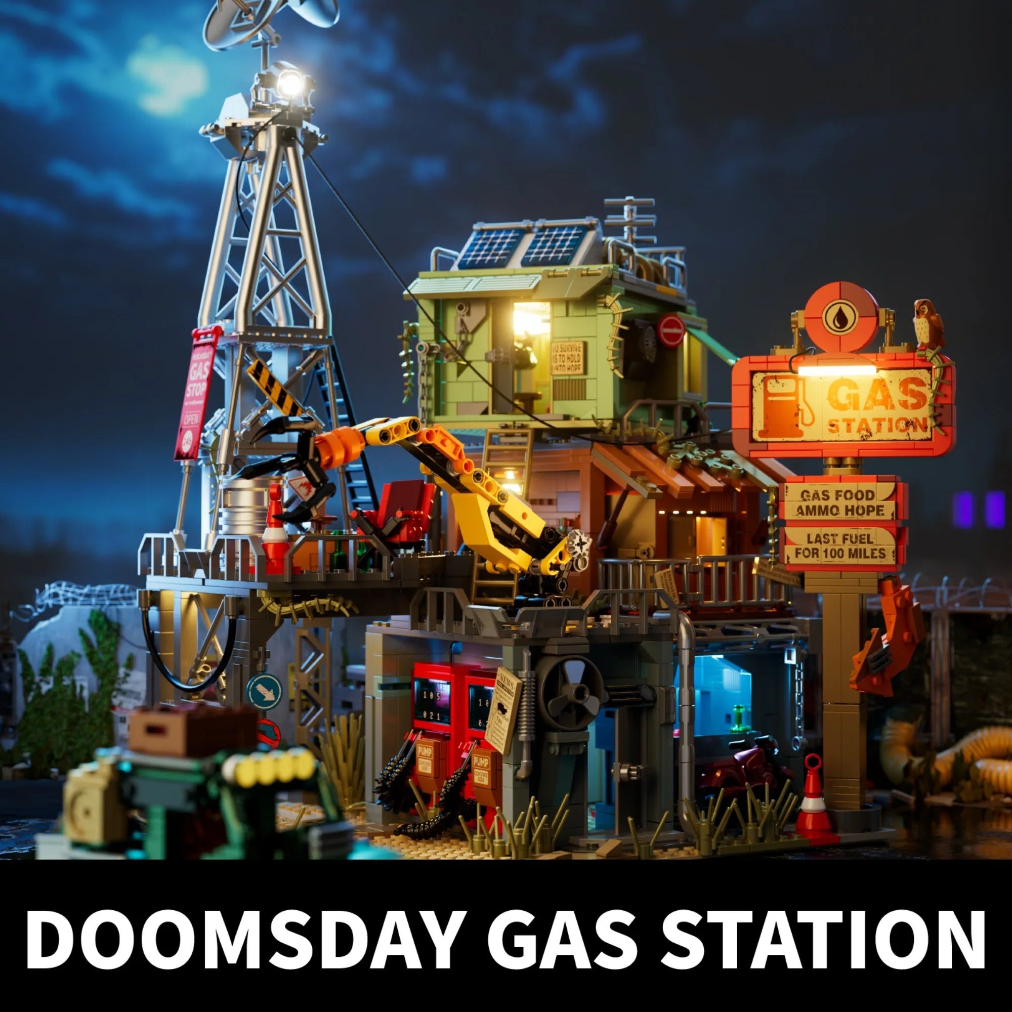 Doomsday Gas Station | 2043 Pcs