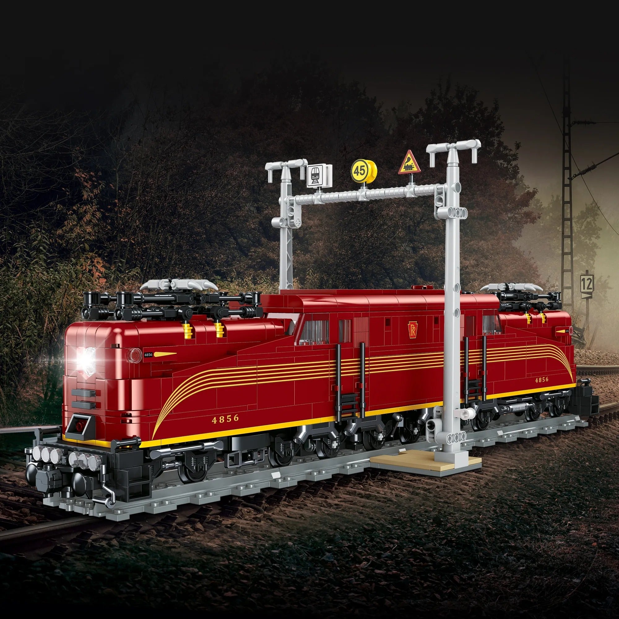 Vintage Express Locomotive | 1444 Pcs