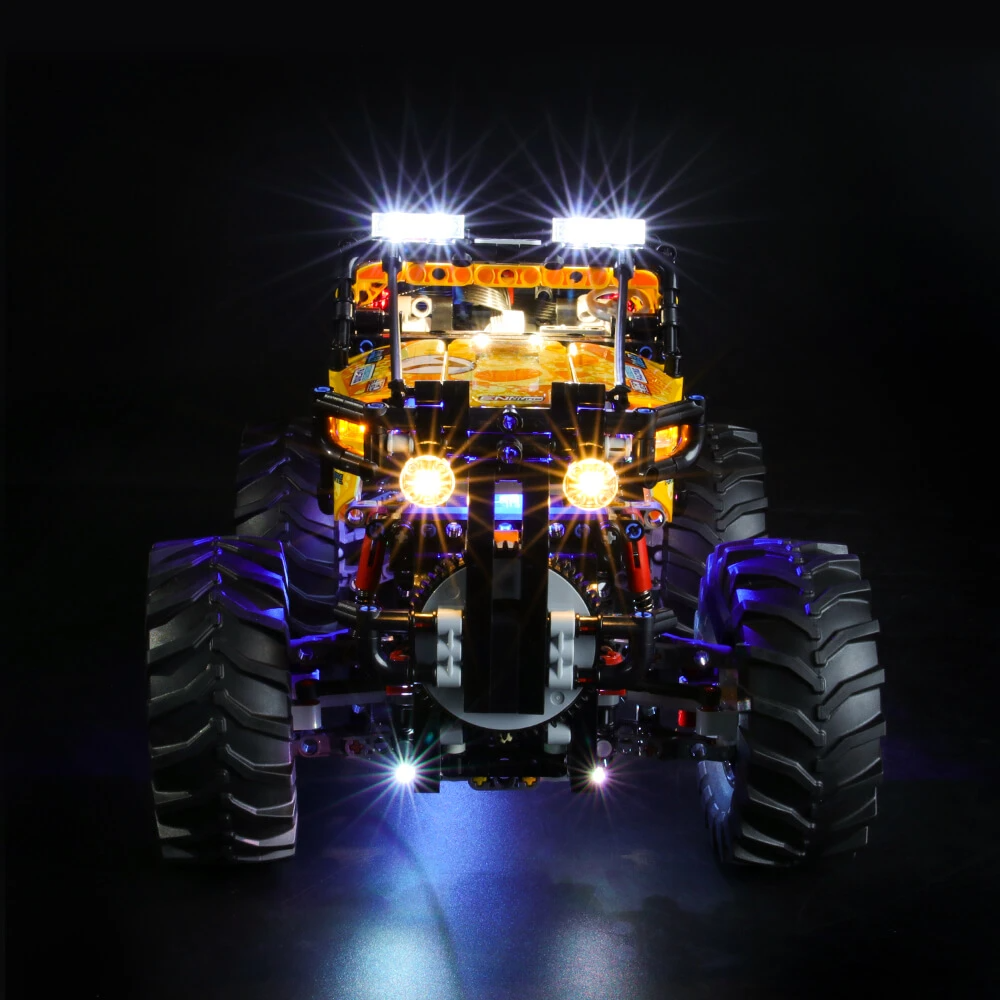 4X4 X-Treme Off-Roader 42099 LED Light Kit – Building Block Lighting | Power Brickz™