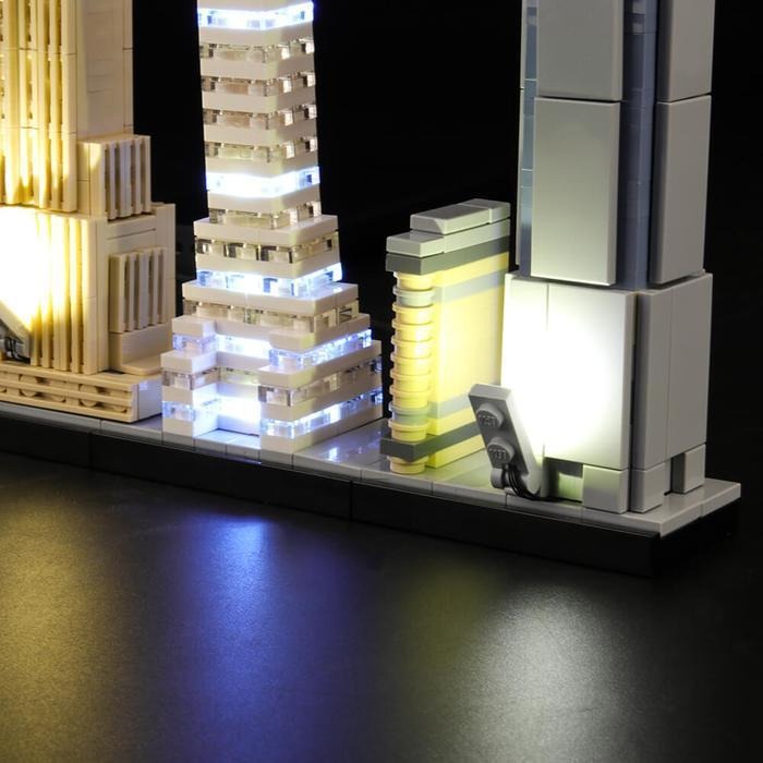 New York City 21028 LED Light Kit – Building Block Lighting | Power Brickz™