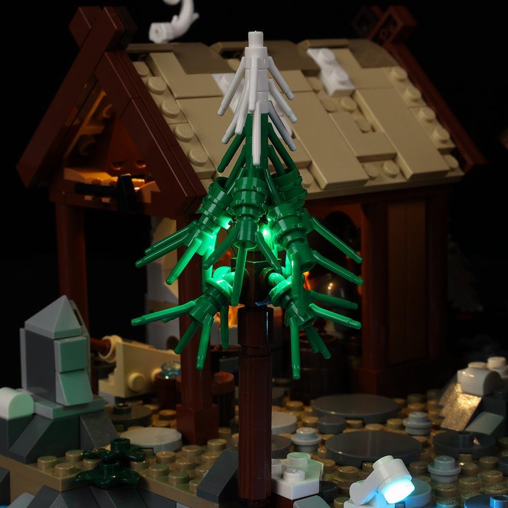 Viking Village 21343 LED Light Kit – Building Block Lighting | Power Brickz™