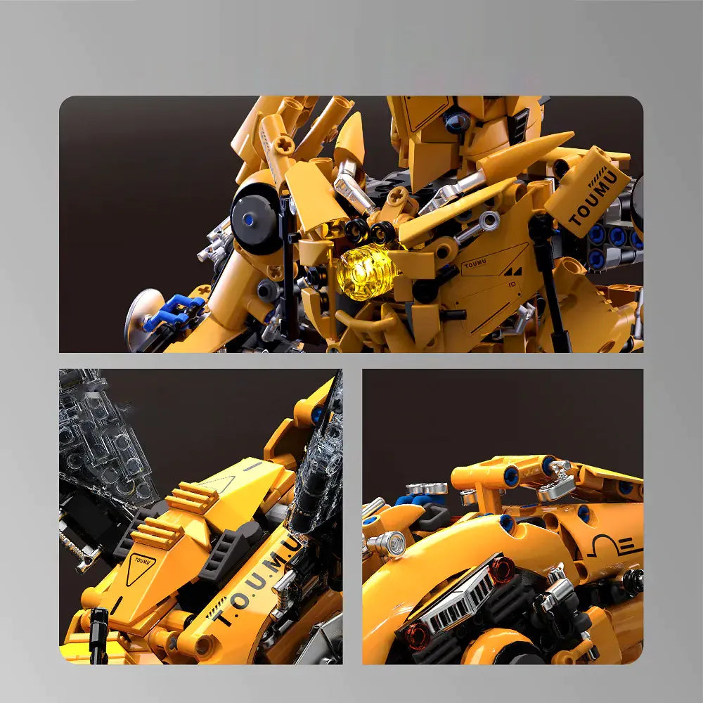 Wasp Robot Transformers - Building Blocks Set | Power Brickz