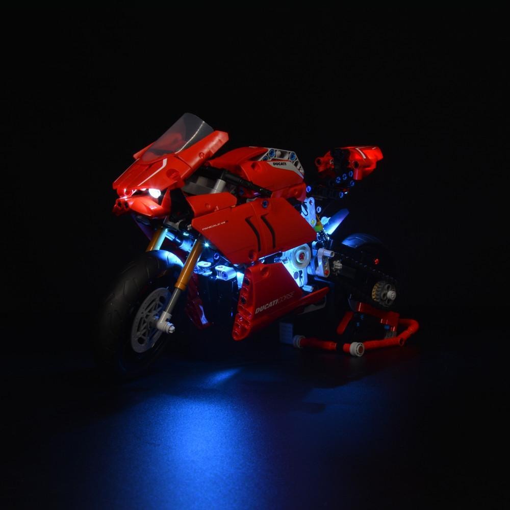 Ducati Panigale V4 R 42107 LED Light Kit – Building Block Lighting | Power Brickz™