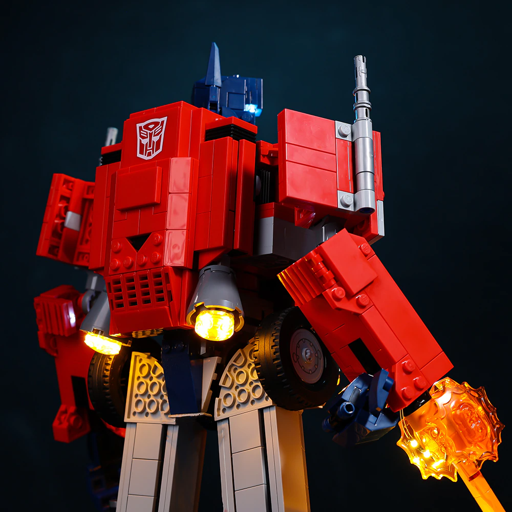 Optimus Prime 10302 LED Light Kit – Building Block Lighting | Power Brickz™
