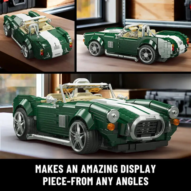 American 60' Cobra 427 | Building Blocks Set – Power Brickz