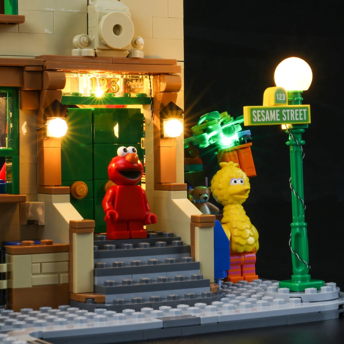 123 Sesame Street 21324 LED Light Kit – Building Block Lighting | Power Brickz™