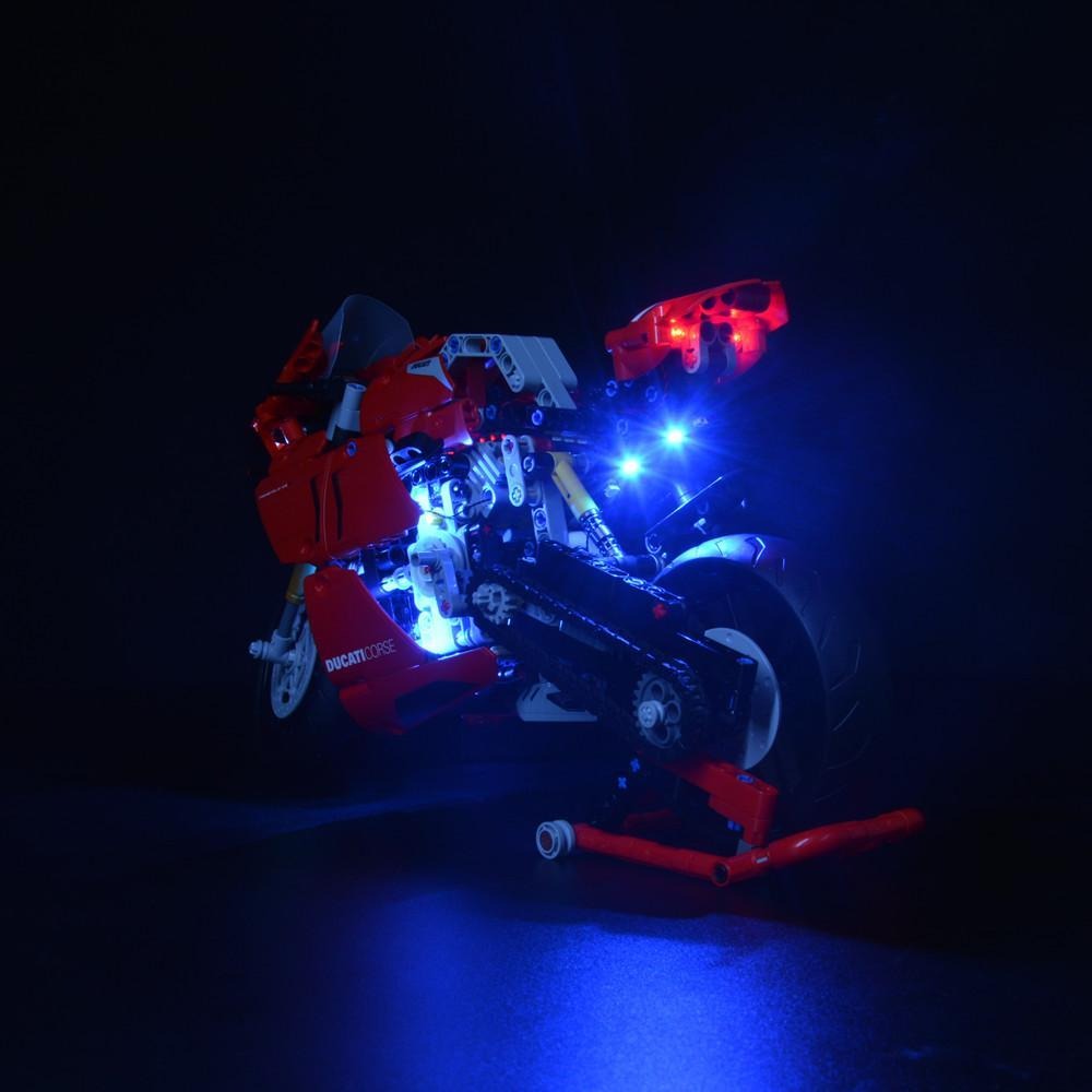Ducati Panigale V4 R 42107 LED Light Kit – Building Block Lighting | Power Brickz™