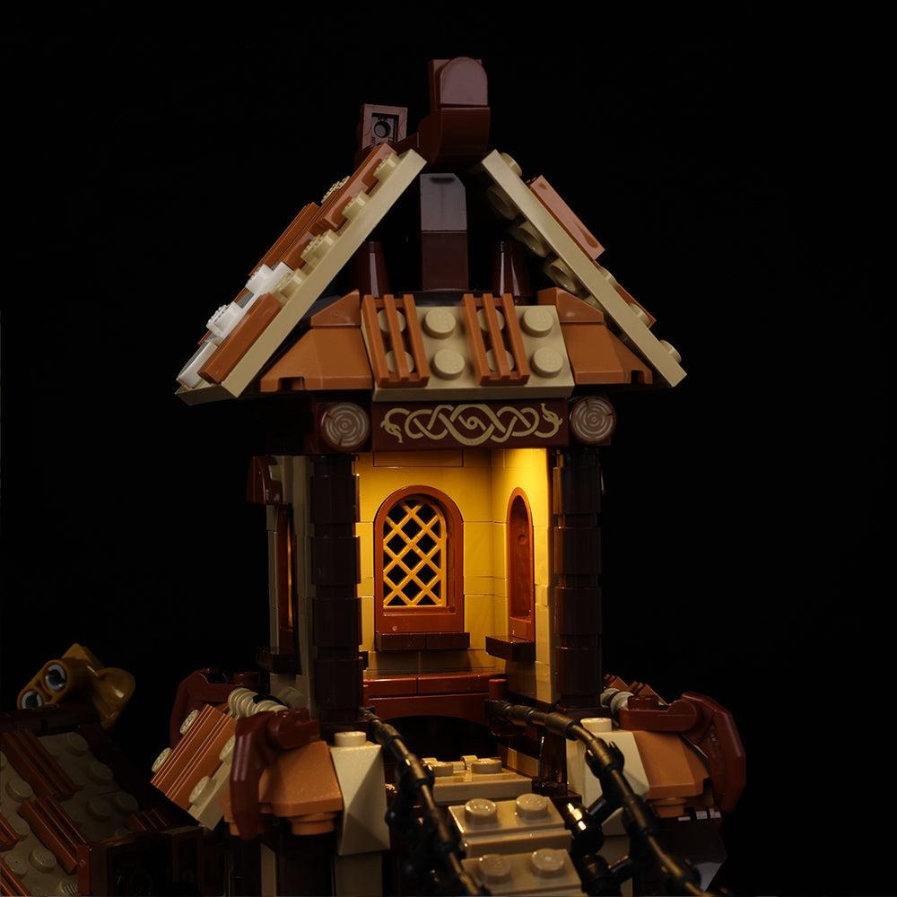 Viking Village 21343 LED Light Kit – Building Block Lighting | Power Brickz™