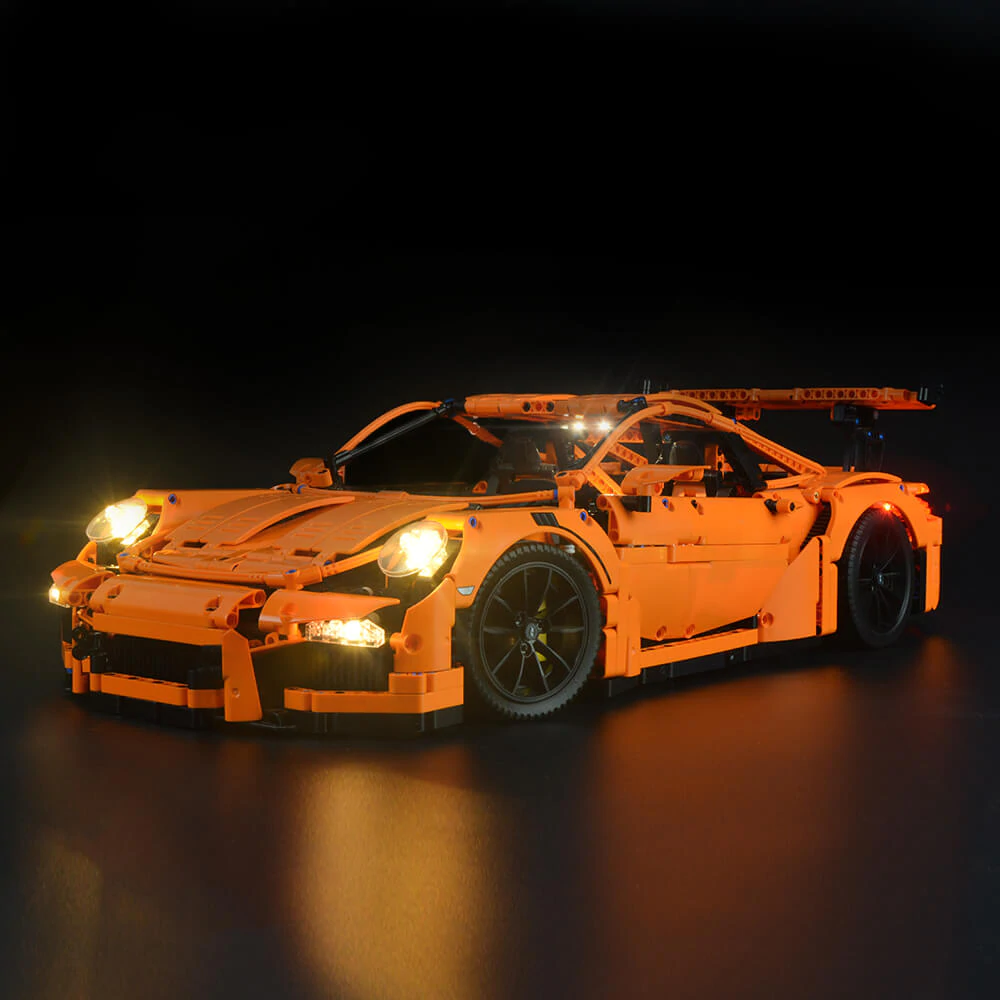 Porsche 911 GT3 RS 42056 LED Light Kit – Building Block Lighting | Power Brickz™