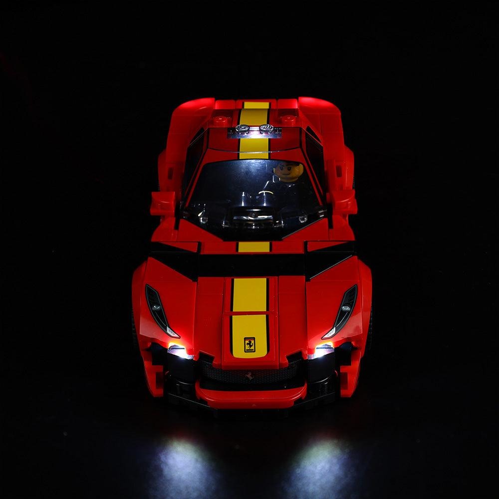 Ferrari 812 Competizione 76914 LED Light Kit – Building Block Lighting | Power Brickz™