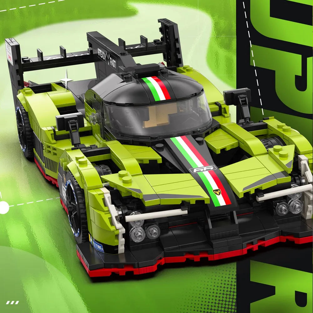 Italian SCV8 Endurance - Building Blocks Set | Power Brickz