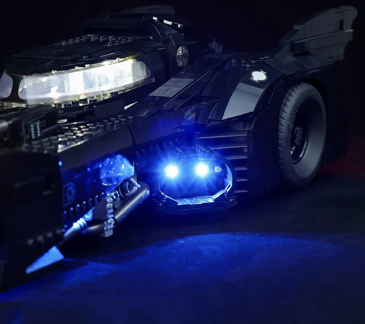 1989 Batmobile 76139 LED Light Kit – Building Block Lighting | Power Brickz™