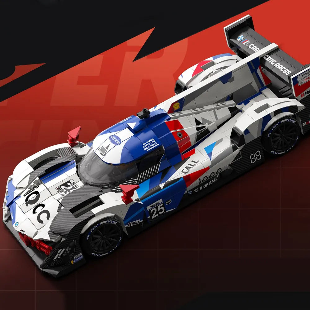 German M Hybrid V8 Endurance - Building Blocks Set | Power Brickz