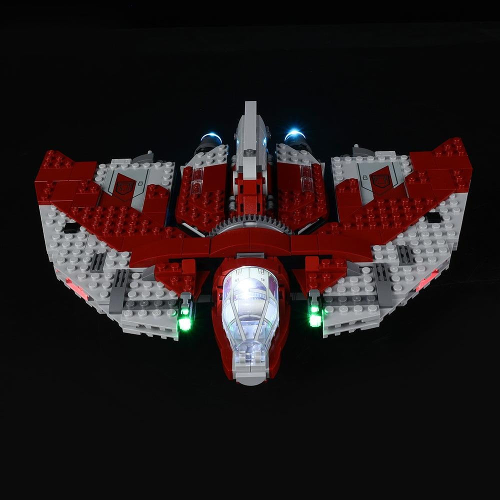 Ahsoka Tano's T-6 Jedi Shuttle 75362 LED Light Kit – Building Block Lighting | Power Brickz™