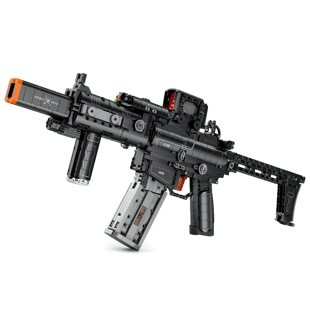 MCX Assault Rifle Military - Building Blocks Set | Power Brickz