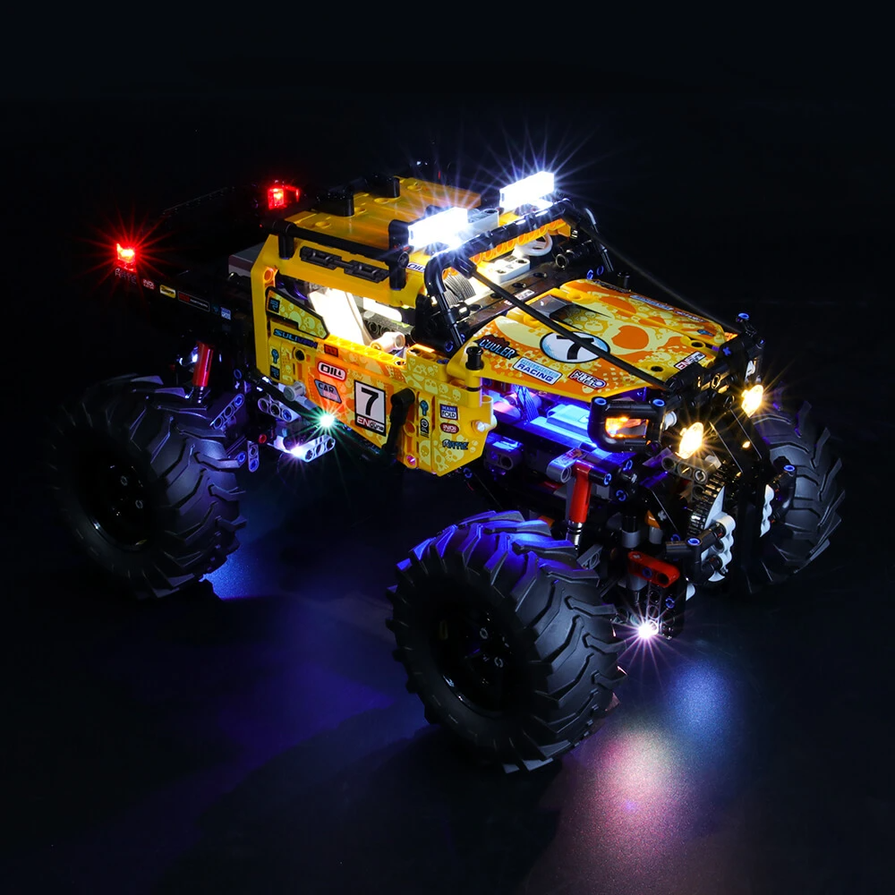 4X4 X-Treme Off-Roader 42099 LED Light Kit – Building Block Lighting | Power Brickz™
