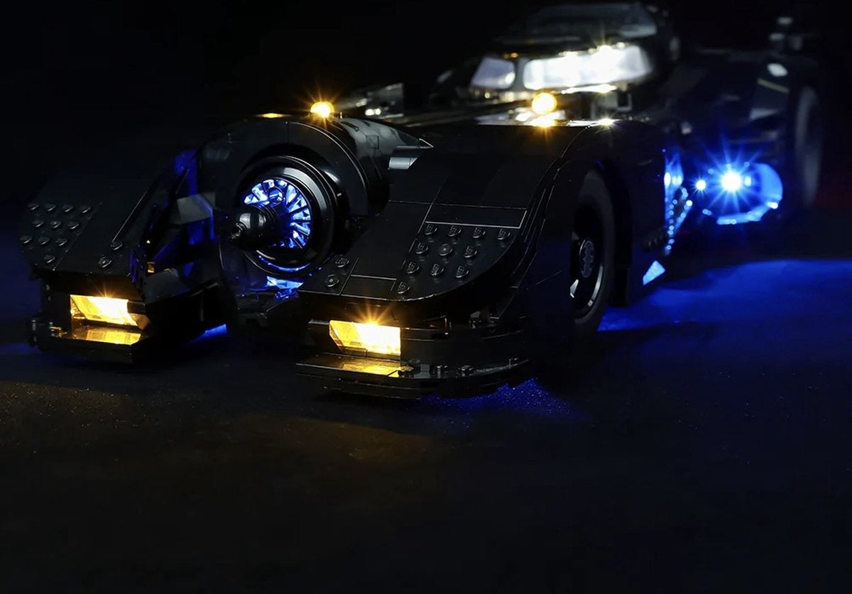 1989 Batmobile 76139 LED Light Kit – Building Block Lighting | Power Brickz™