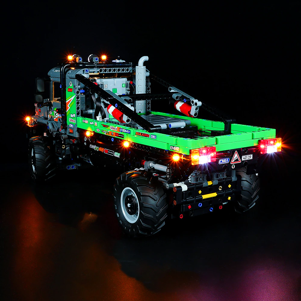 4X4 Mercedes-Benz Zetros Trial Truck 42129 LED Light Kit – Building Block Lighting | Power Brickz™