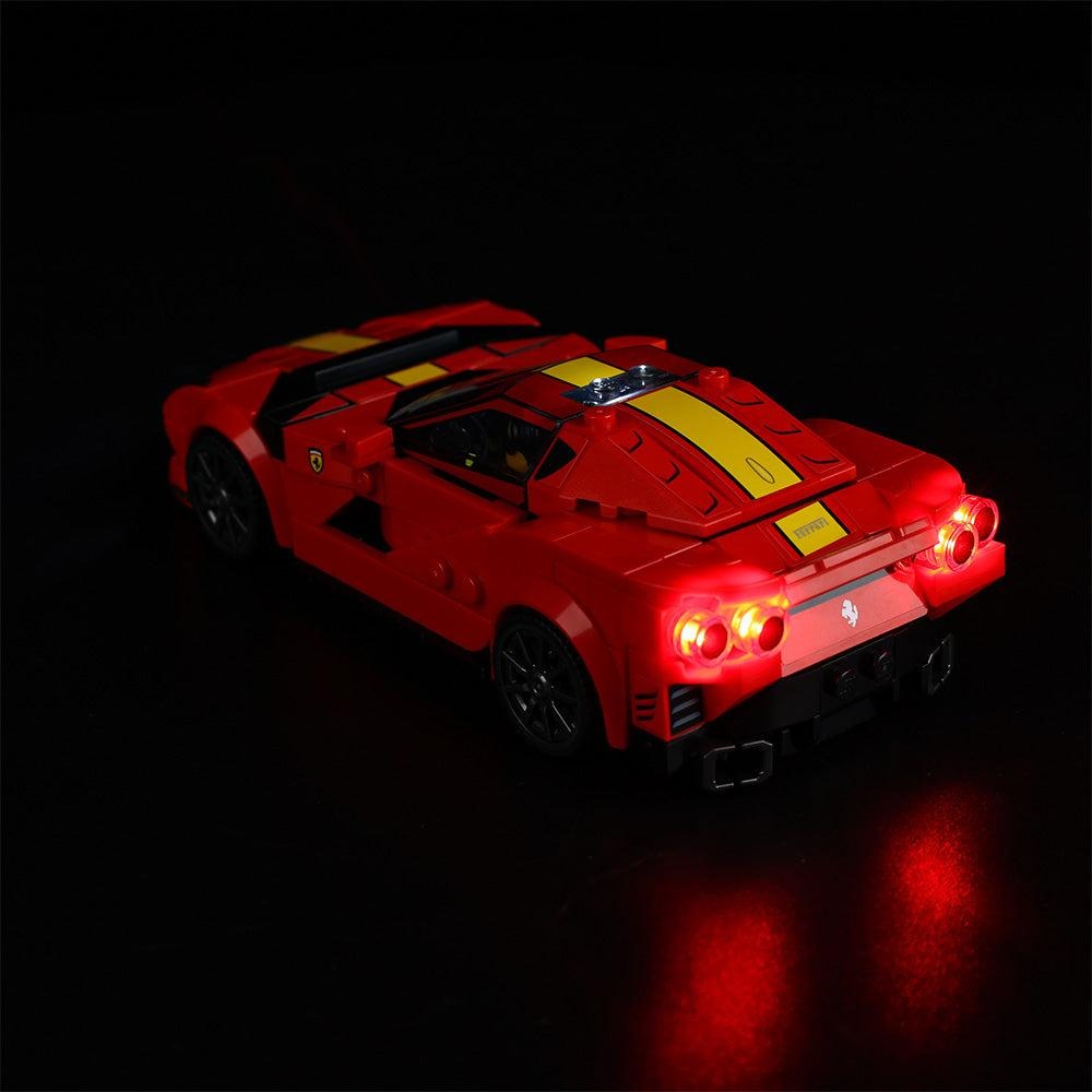 Ferrari 812 Competizione 76914 LED Light Kit – Building Block Lighting | Power Brickz™