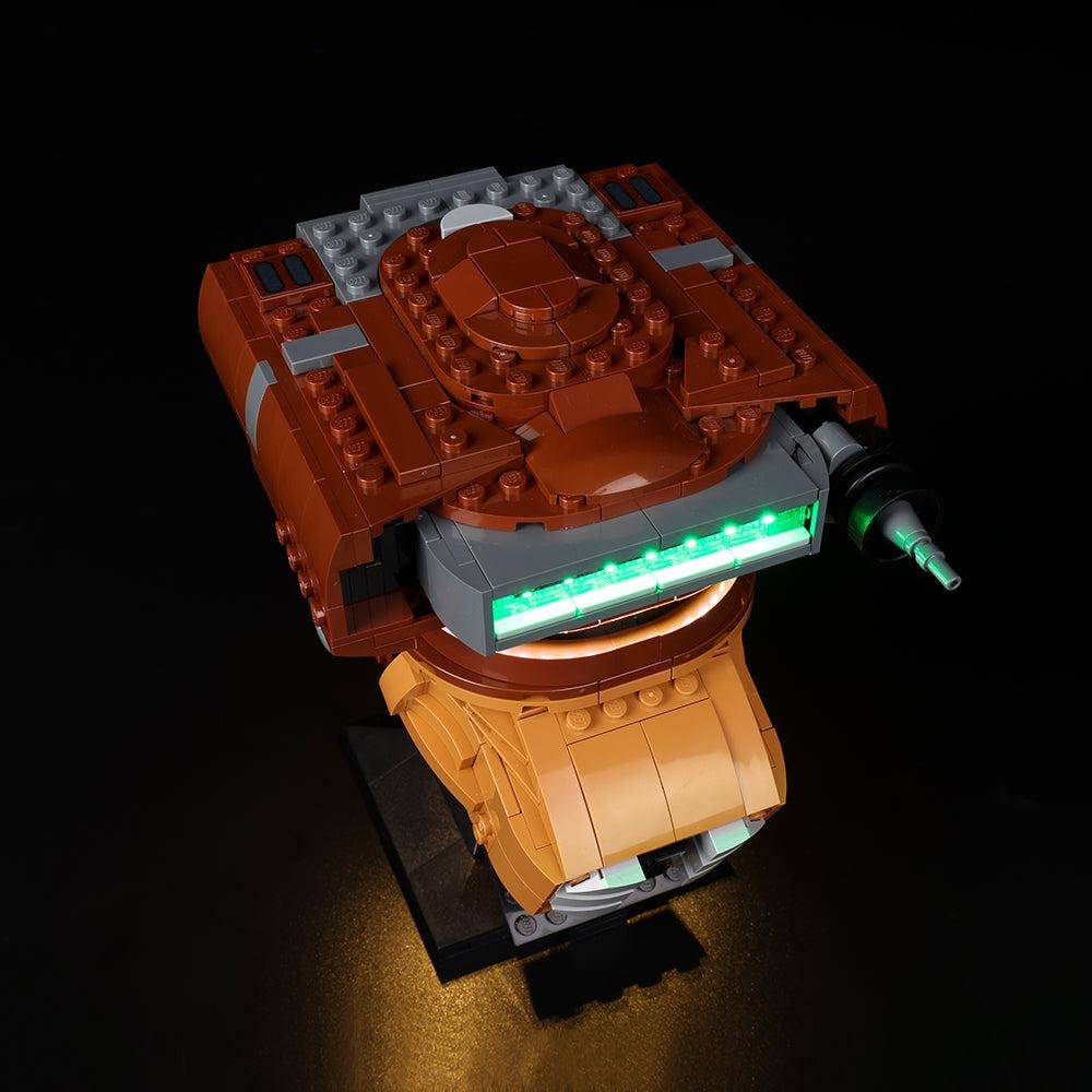 Princess Leia Helmet 75351 LED Light Kit – Building Block Lighting | Power Brickz™