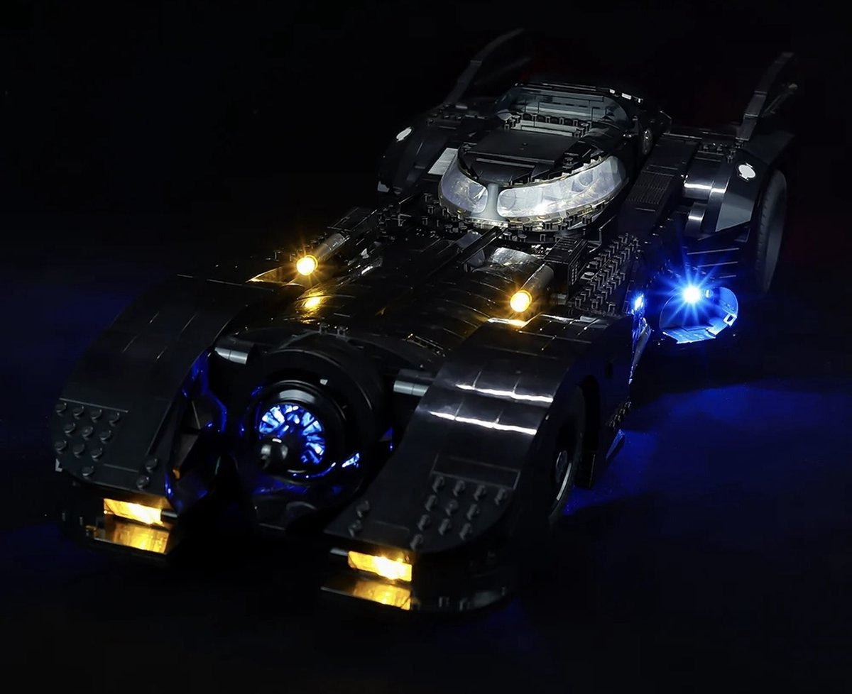 1989 Batmobile 76139 LED Light Kit – Building Block Lighting | Power Brickz™