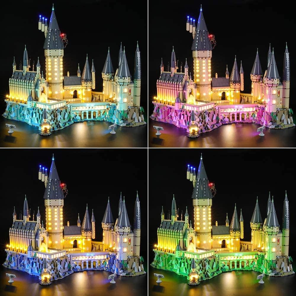 Hogwarts Castle 71043 LED Light Kit – Building Block Lighting | Power Brickz™