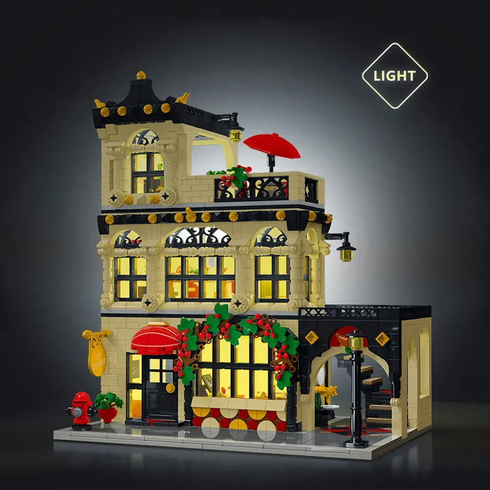 The City Restaurant Modular Building | 1464 Pcs