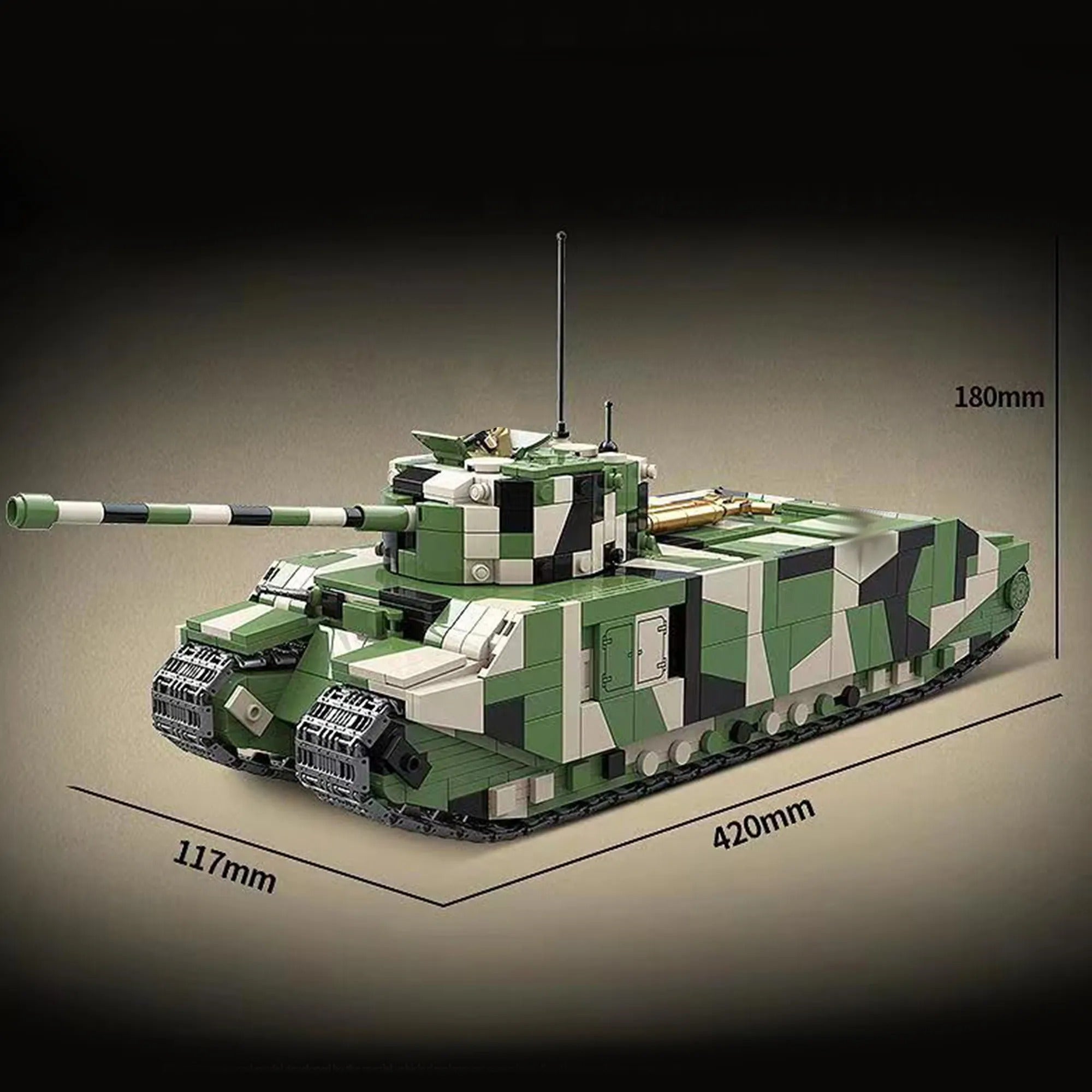 Britsh TOG II Super Heavy Tank | 2288 Pcs