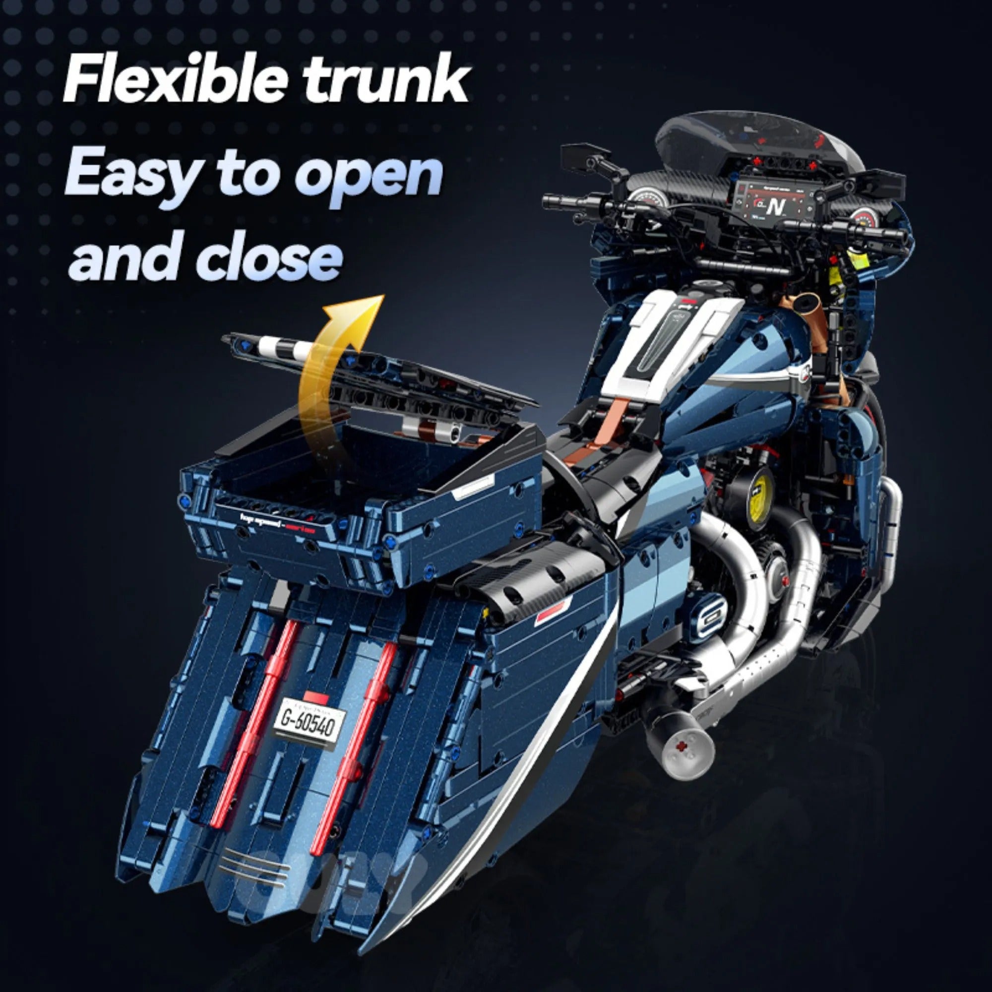 Harley Highway Road Glide Dual-Light | Guly 60540