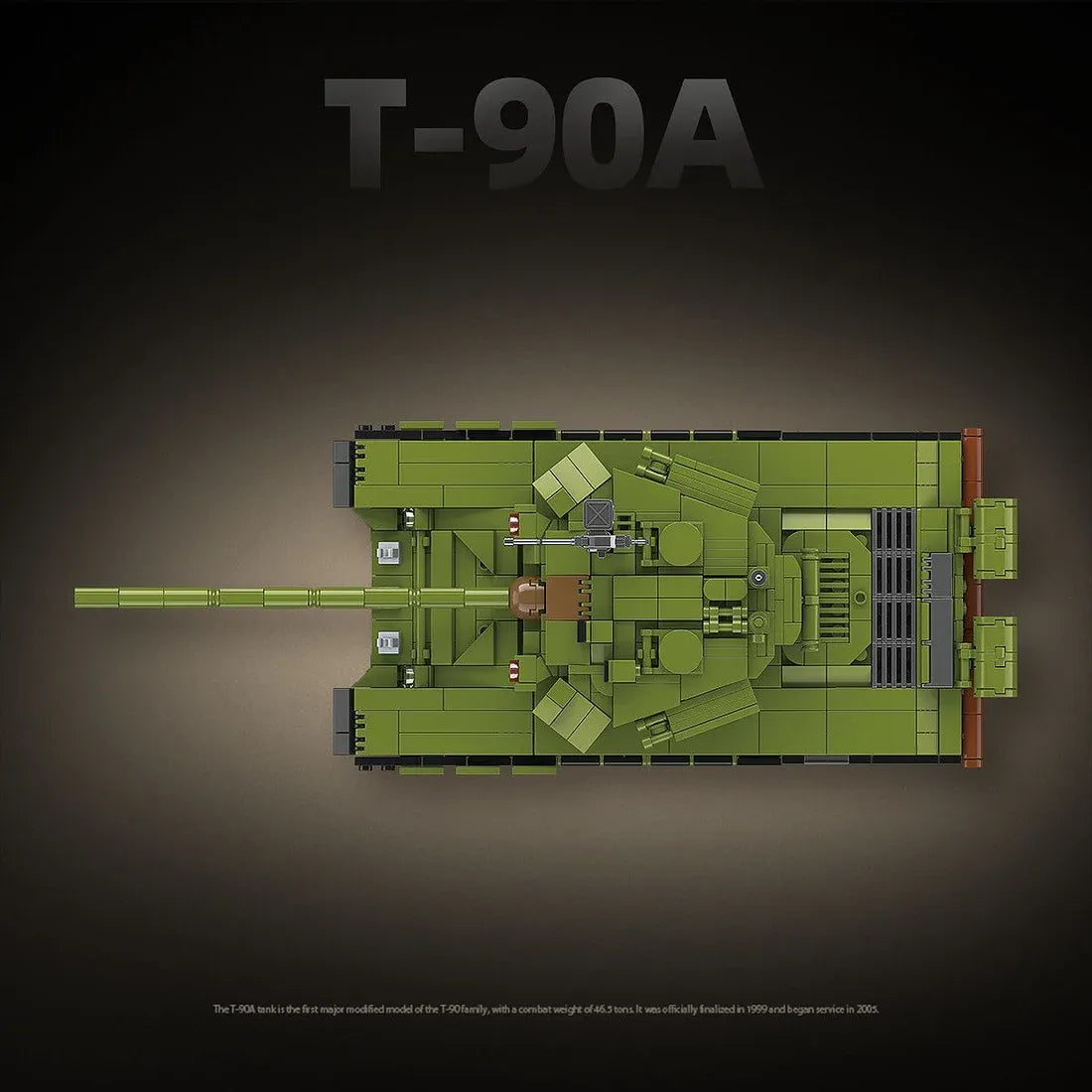 T-90A Main Battle Tank Power Brickz