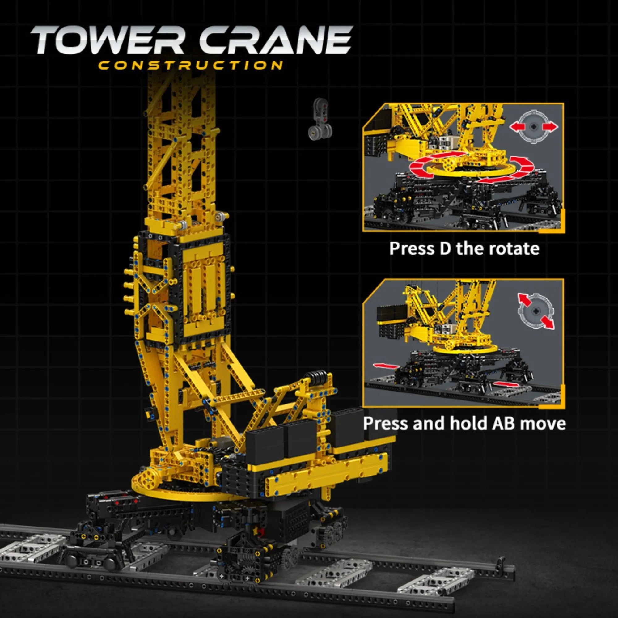 Construction Tower Crane – Jiaodu JD149 – Power Brickz