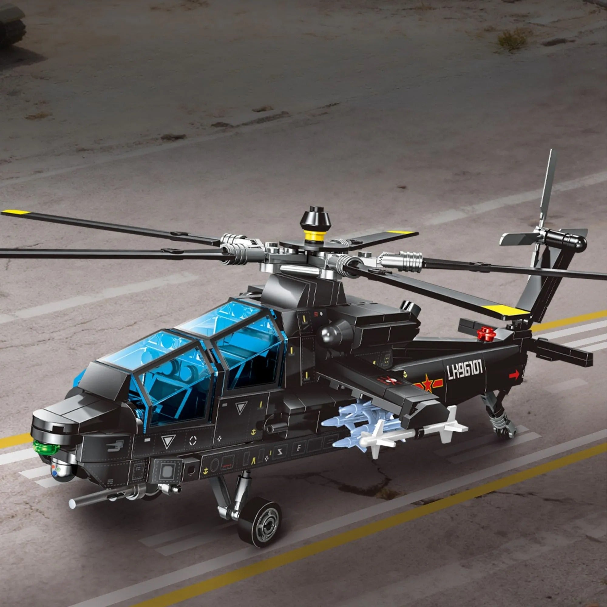 Z-21 Attack Helicopter | 370 Pcs
