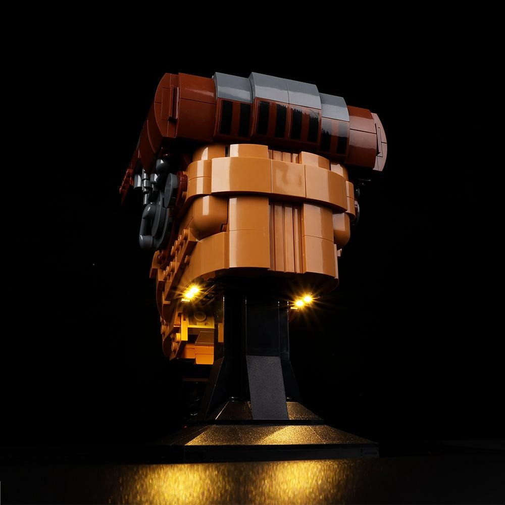 Princess Leia Helmet 75351 LED Light Kit – Building Block Lighting | Power Brickz™