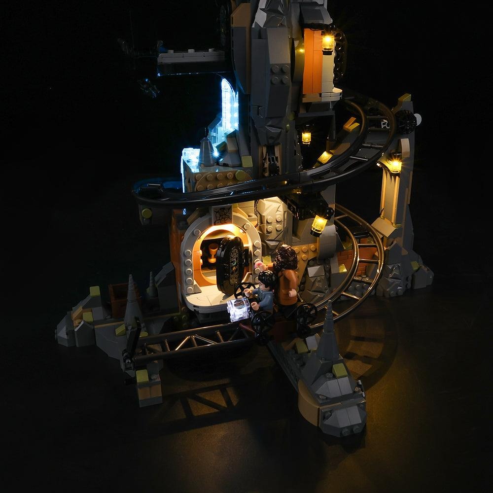 Gringotts Wizarding Bank Collectors' Edition 76417 LED Light Kit – Building Block Lighting | Power Brickz™