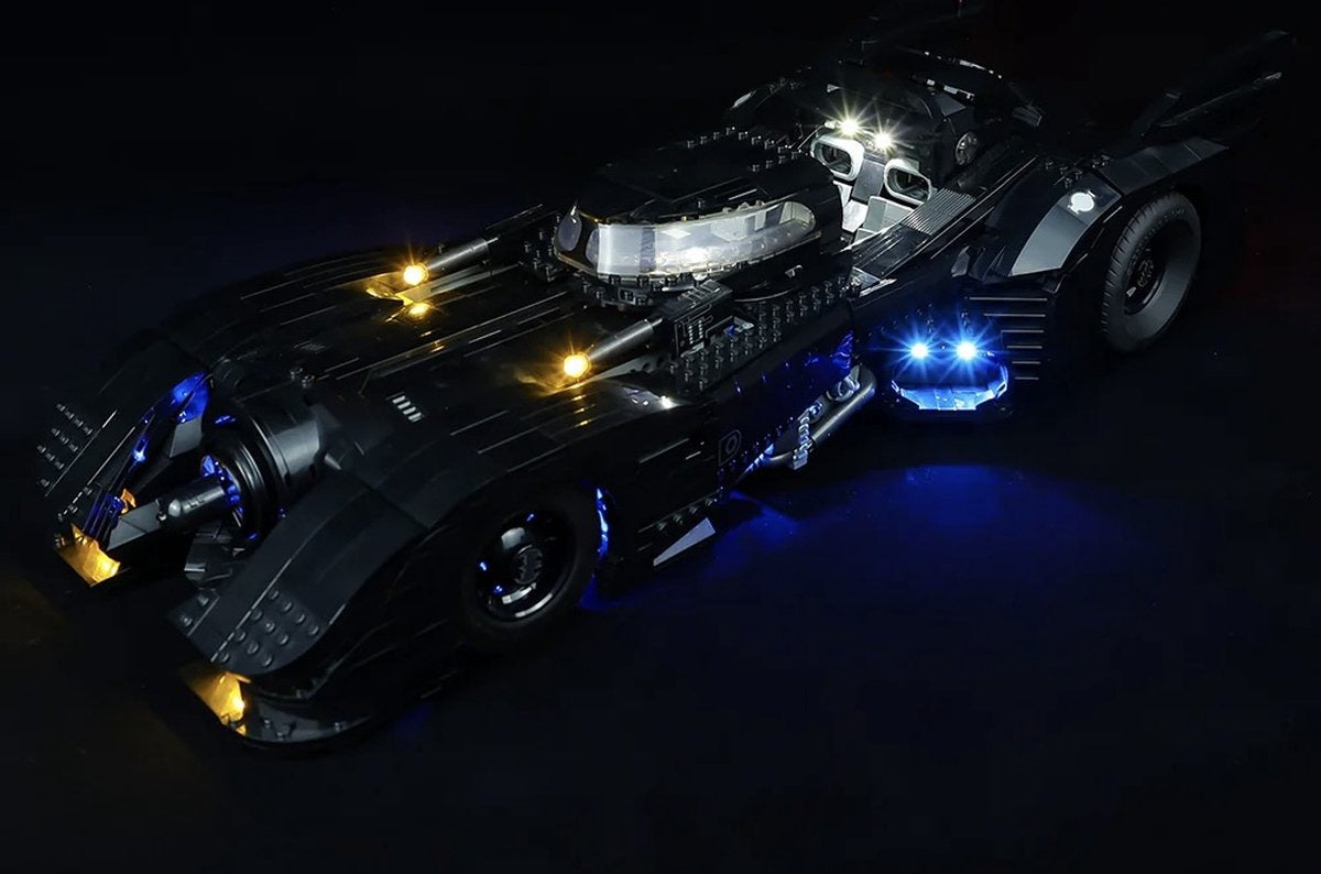 1989 Batmobile 76139 LED Light Kit – Building Block Lighting | Power Brickz™