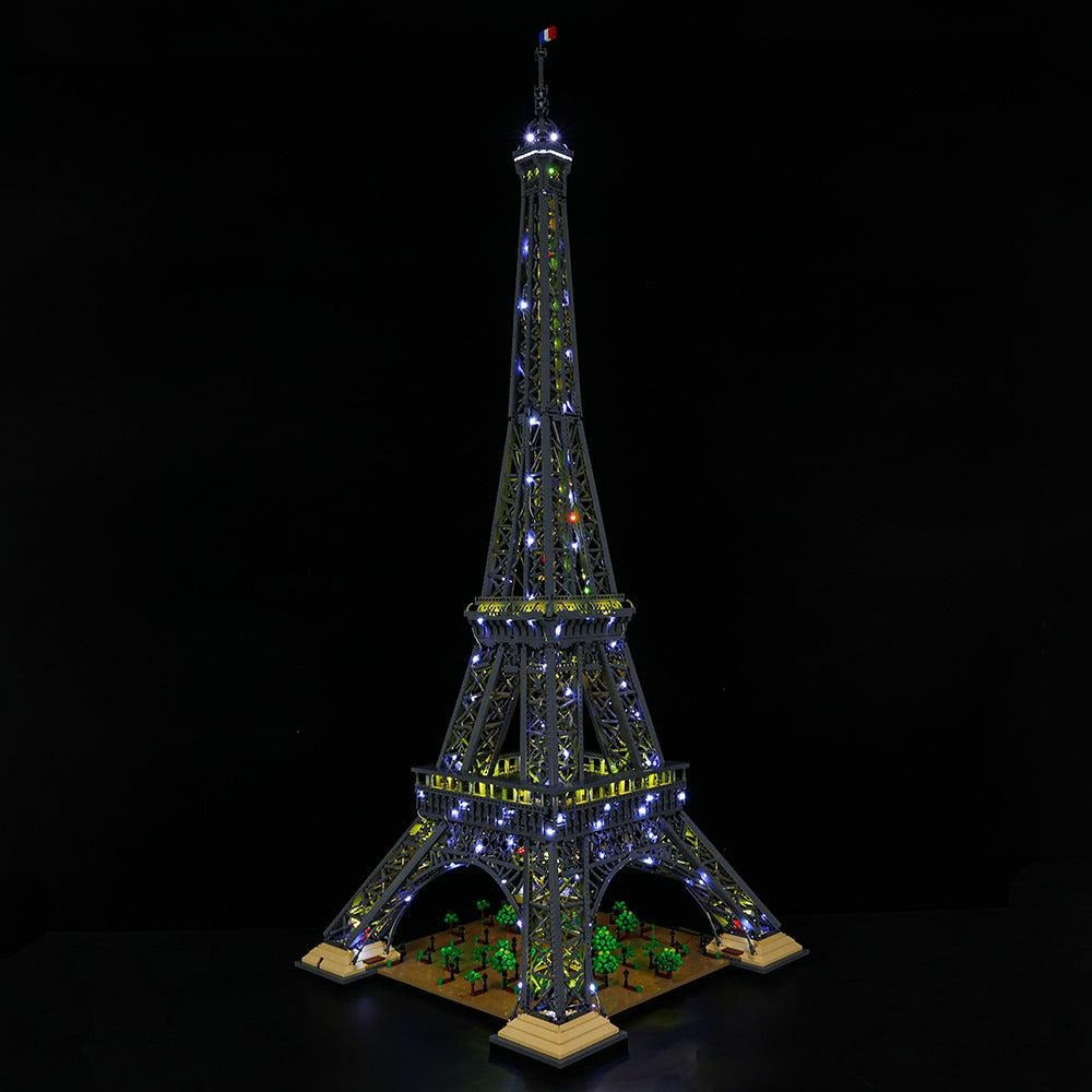 Eiffel Tower 10307 LED Light Kit – Building Block Lighting | Power Brickz™