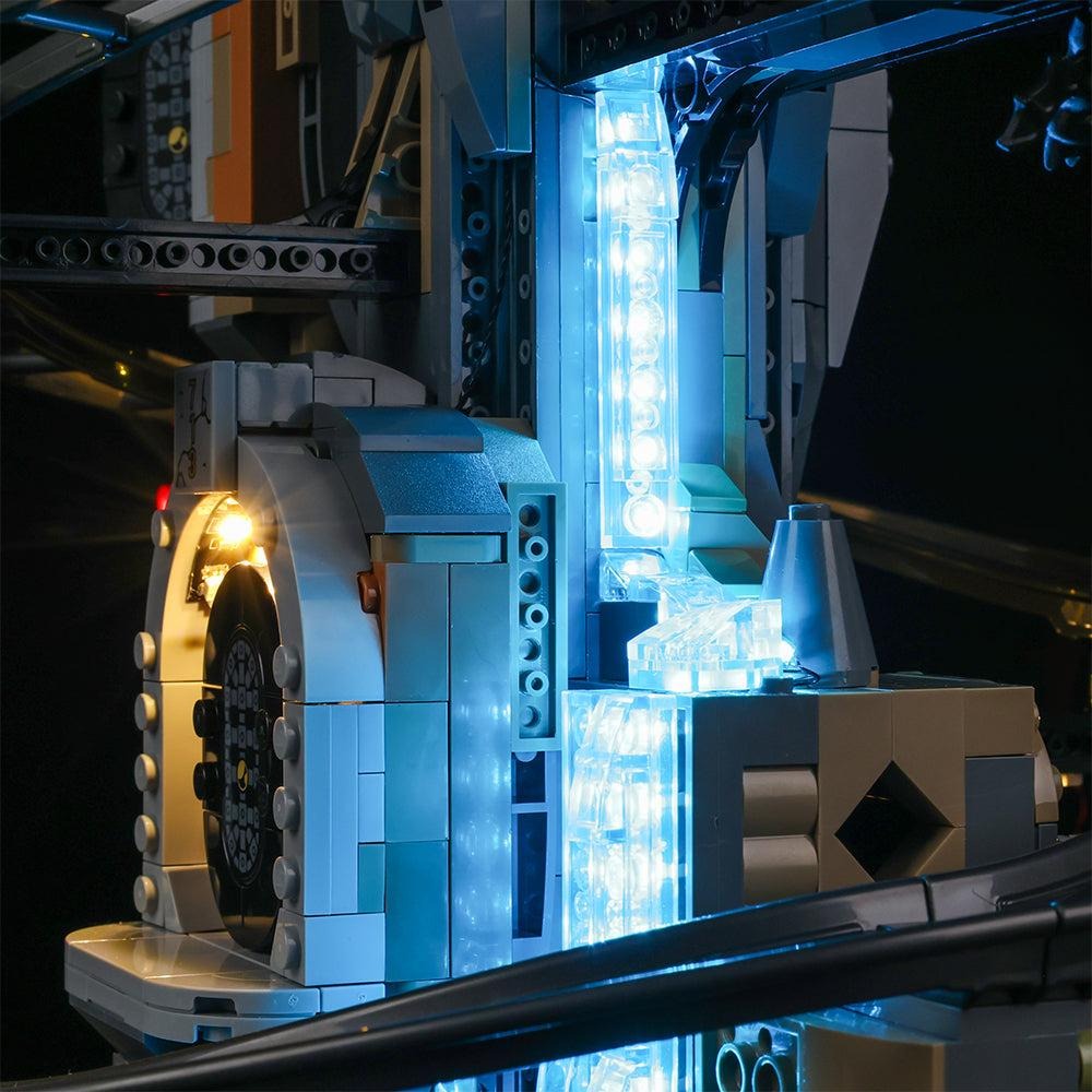 Gringotts Wizarding Bank Collectors' Edition 76417 LED Light Kit – Building Block Lighting | Power Brickz™