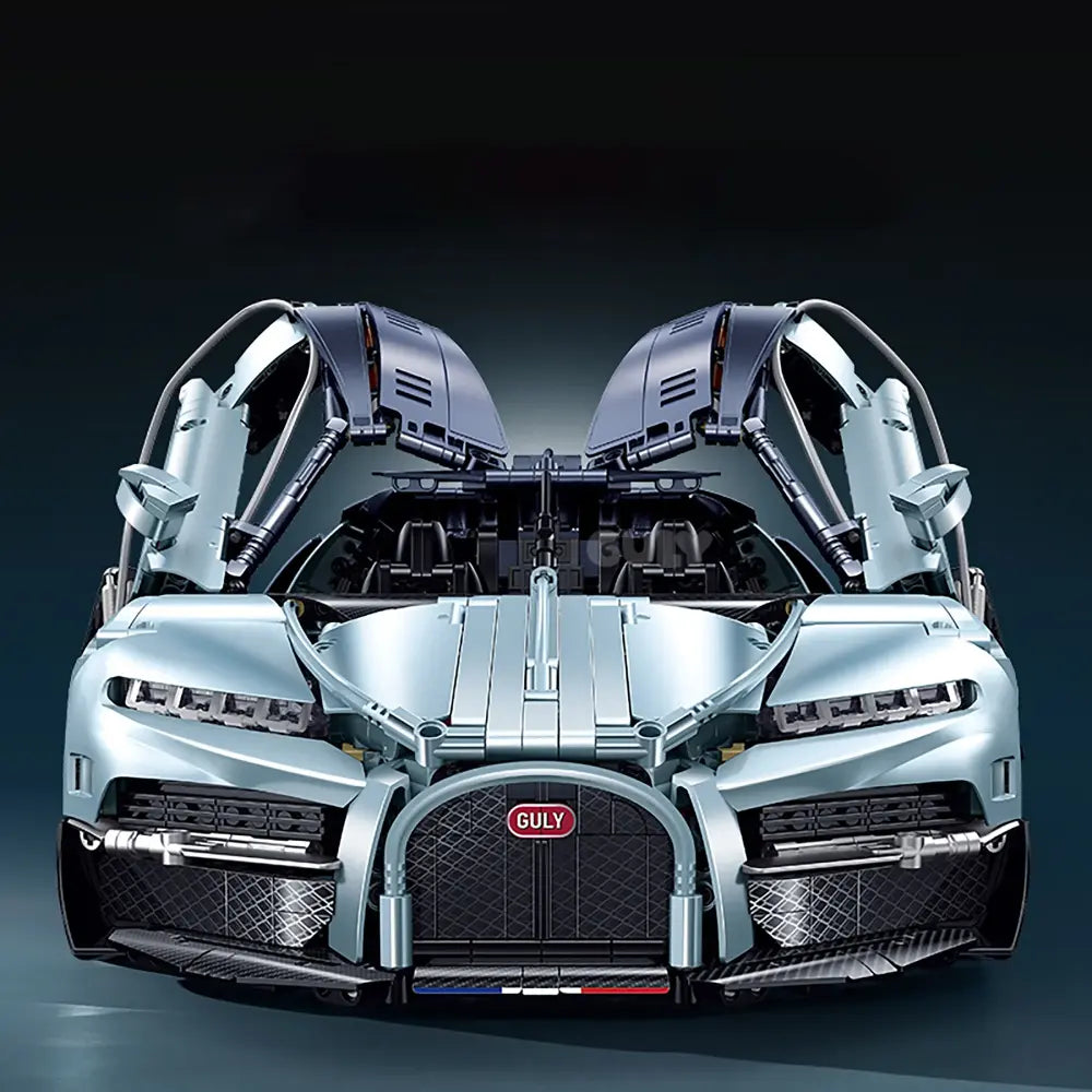 V16 Tourbillon Hypercar made from Building Blocks Kit