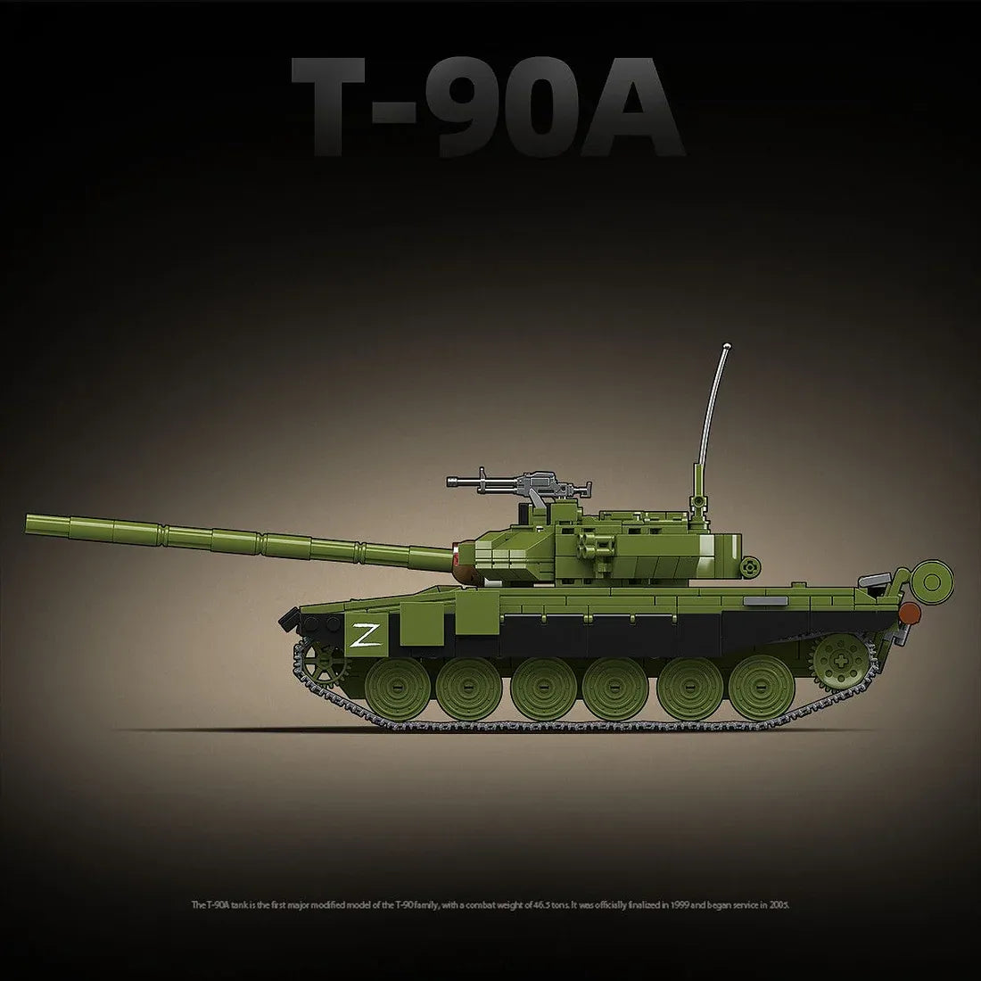 T-90A Main Battle Tank Power Brickz