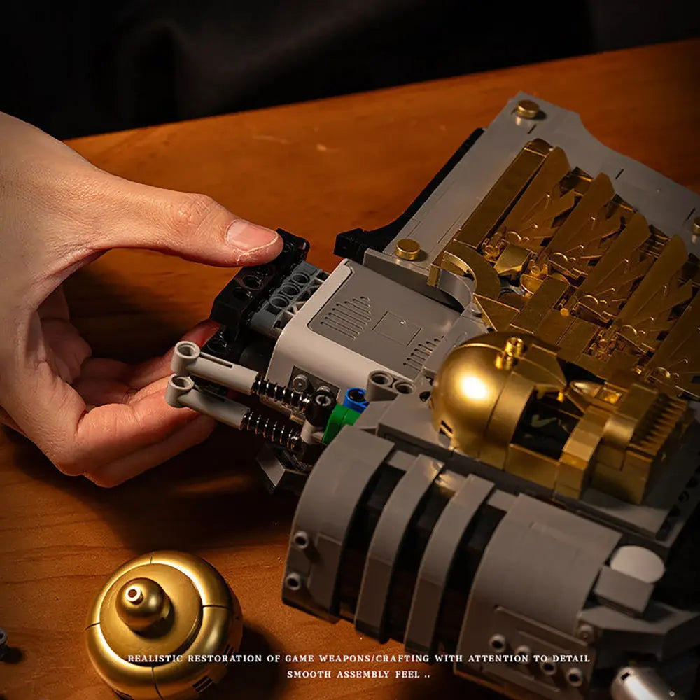 Motorized Electric Chainsaw Axe Building Blocks Kit