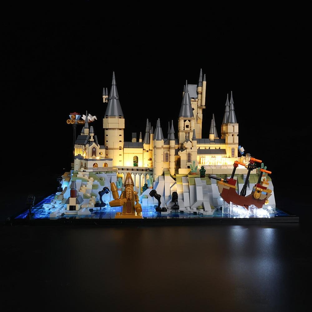 Hogwarts Castle And Grounds 76419 LED Light Kit – Building Block Lighting | Power Brickz™