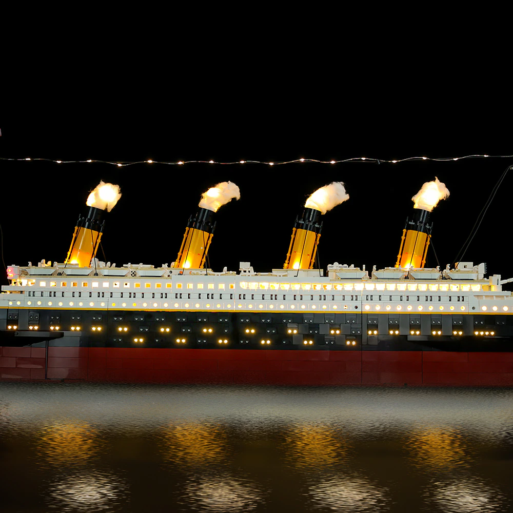 Titanic 10294 LED Light Kit – Building Block Lighting | Power Brickz™