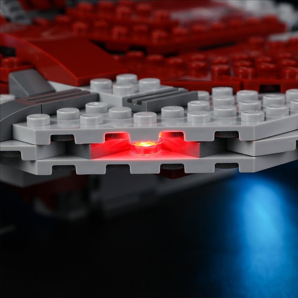 Ahsoka Tano's T-6 Jedi Shuttle 75362 LED Light Kit – Building Block Lighting | Power Brickz™