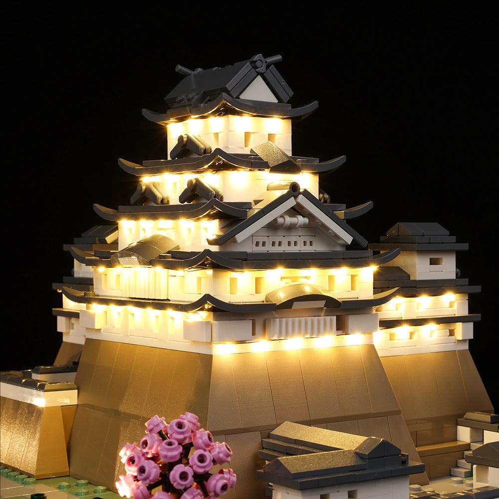 Himeji Castle 21060 LED Light Kit – Building Block Lighting | Power Brickz™