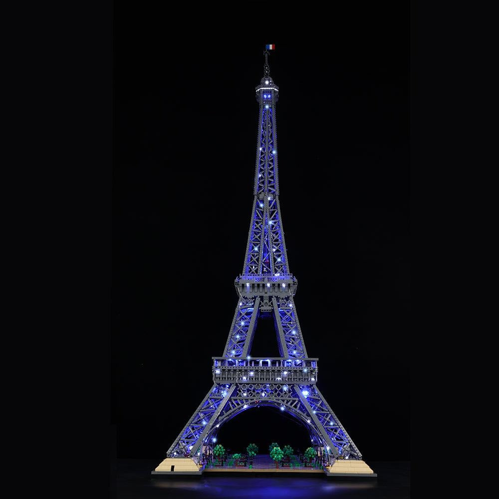 Eiffel Tower 10307 LED Light Kit – Building Block Lighting | Power Brickz™