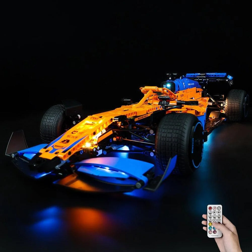 Mclaren Formula 1 Race Car 42141 LED Light Kit – Building Block Lighting | Power Brickz™