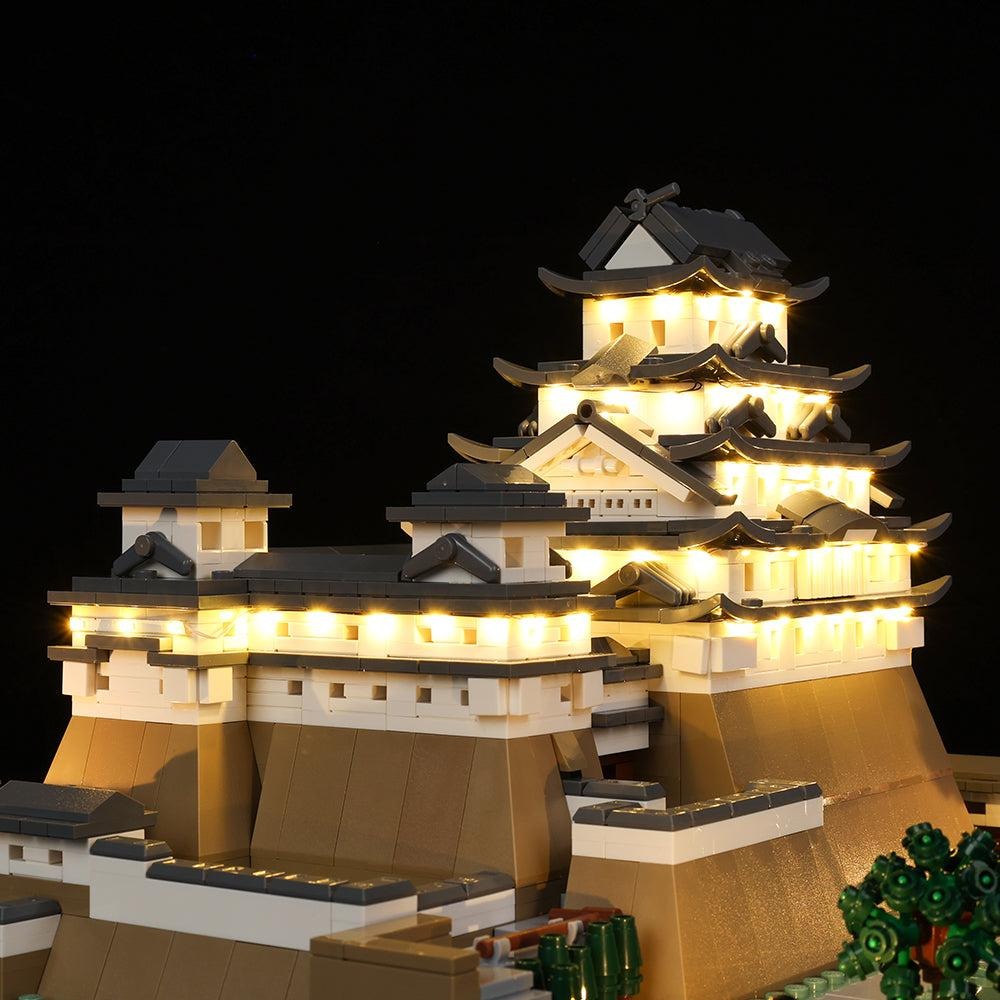 Himeji Castle 21060 LED Light Kit – Building Block Lighting | Power Brickz™