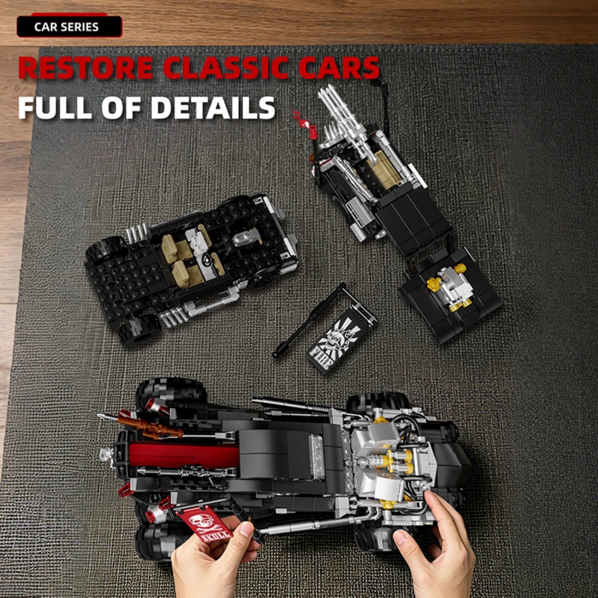 Mad Max Fury off-road Vehicles Set