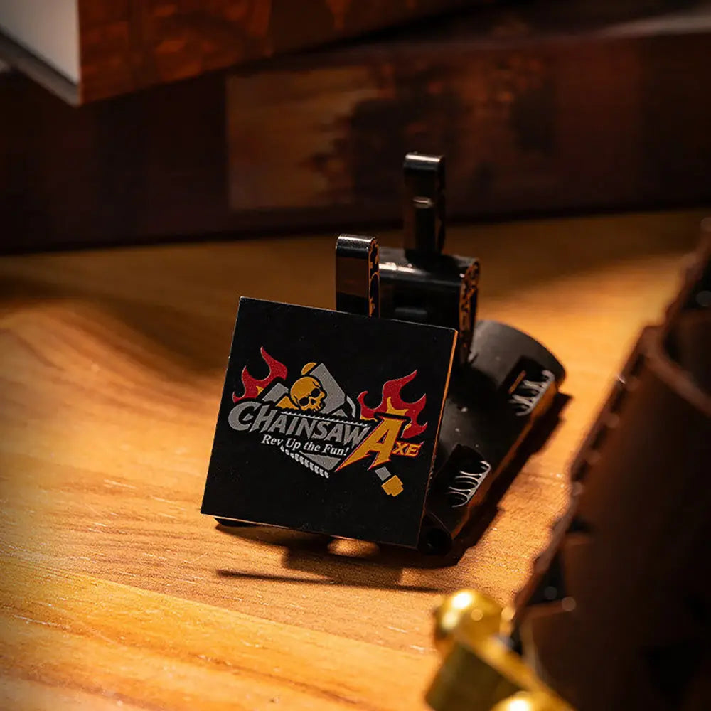 Motorized Electric Chainsaw Axe Building Blocks Kit