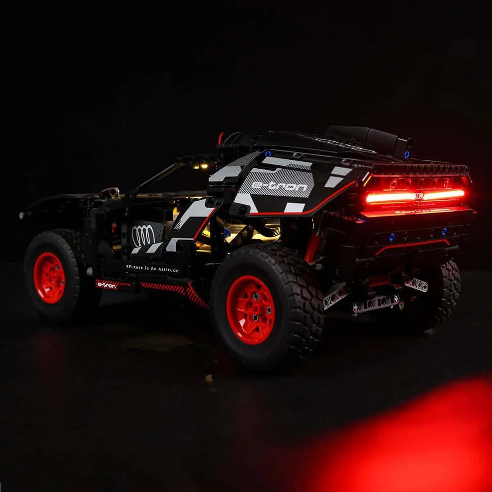 Audi RS Q E-Tron 42160 LED Light Kit – Building Block Lighting | Power Brickz™